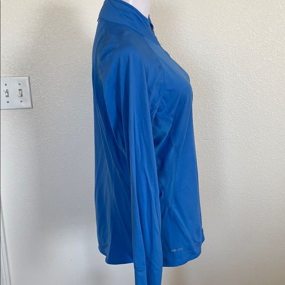 Nike DRI FIT Running Workout Top - Picture 3 of 8